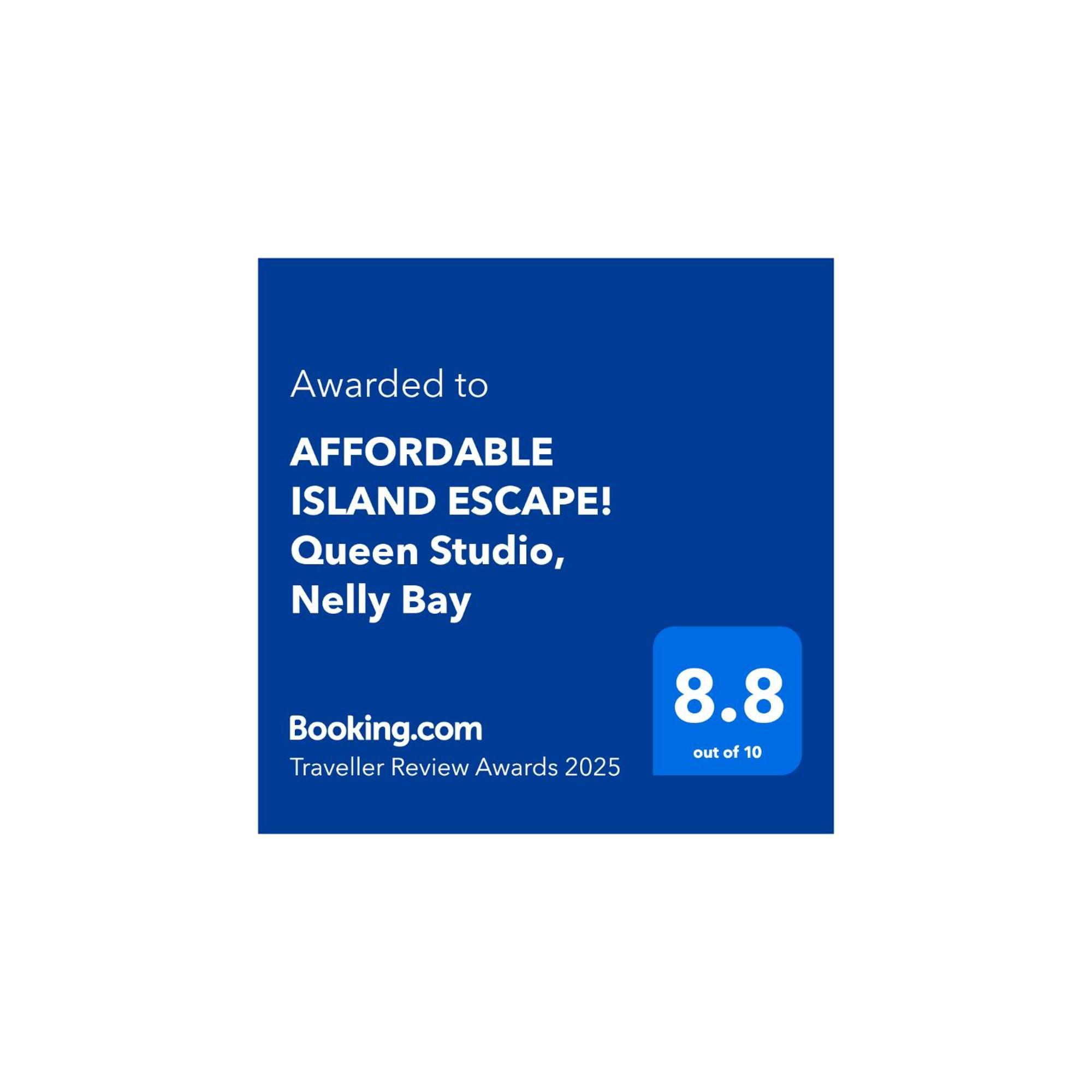 Affordable Island Escape! Queen Studio, Nelly Bay Exteriör bild